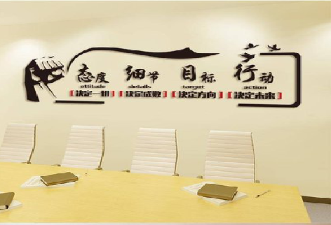  临海企业文化墙主要展示什么？