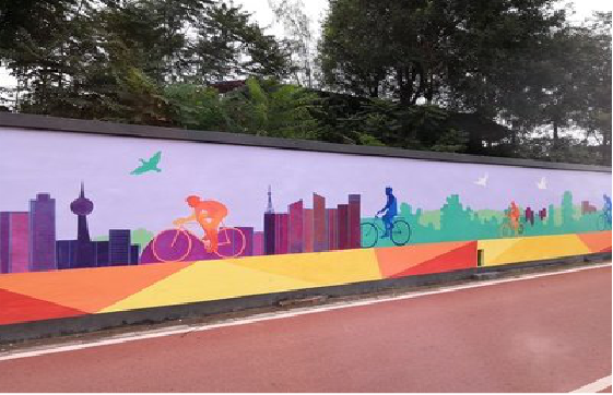  临海墙体彩绘-围墙