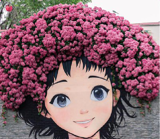  临海墙体彩绘-网红墙打卡