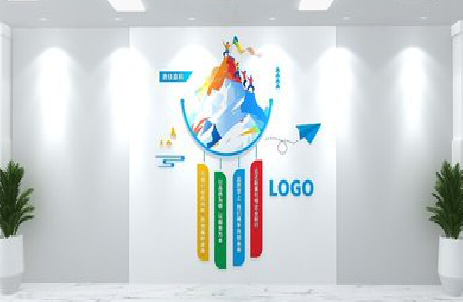  临海公司企业形象墙的工艺材料有哪些？