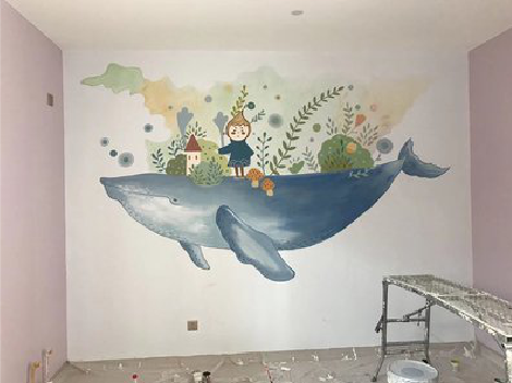  临海手绘墙的特点及优势。